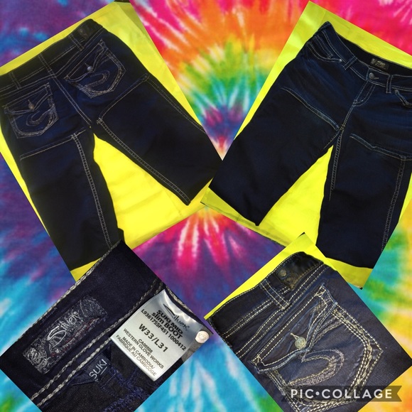 Silver Jeans Denim - SILVER  NWOT SUKI SLIM BOOT WOMENS JEANS W33XL31
